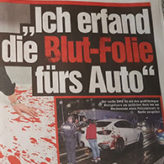“Ich erfand die Blut-Folie fürs Auto”